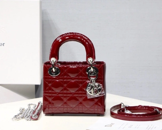 Tony Luxuries patent Cow diro leather With Lady Mini 0817